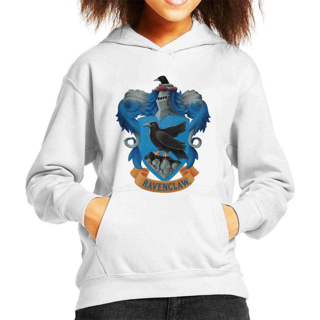Harry Potter Ravenclaw Eagle Shield Kid's Hooded Sweatshirt product image 4