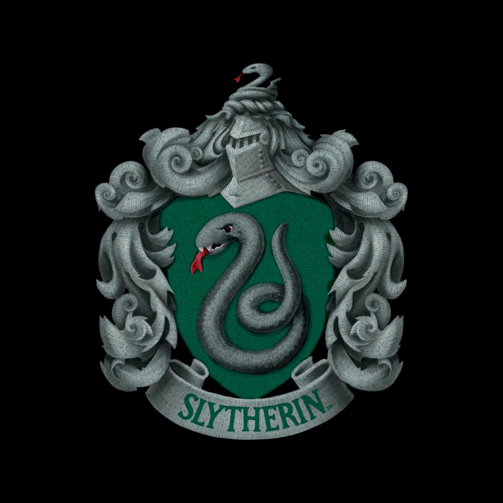 Harry Potter Slytherin Serpent Shield Women's T-Shirt product image 2