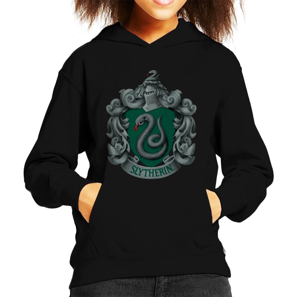 Harry Potter Slytherin Serpent Shield Kid's Hooded product image 1