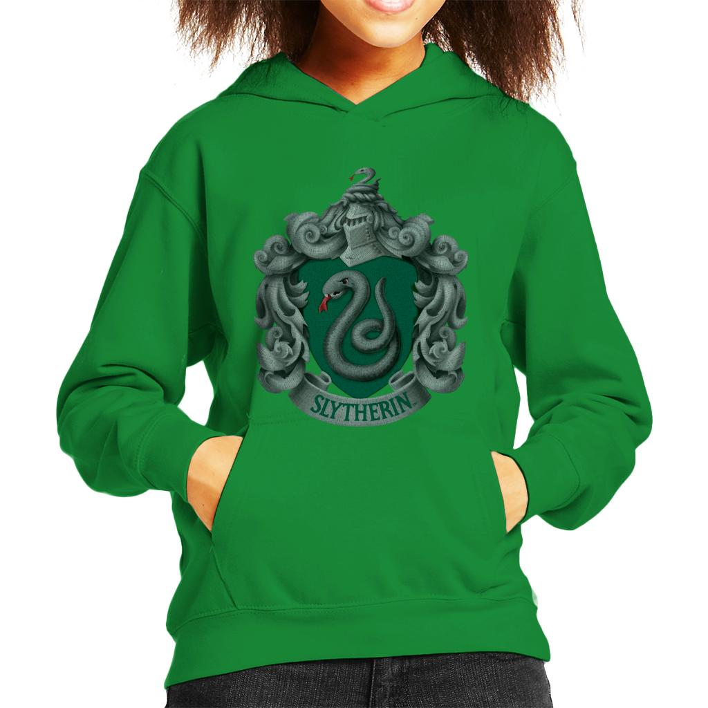 Harry Potter Slytherin Serpent Shield Kid's Hooded product image 4