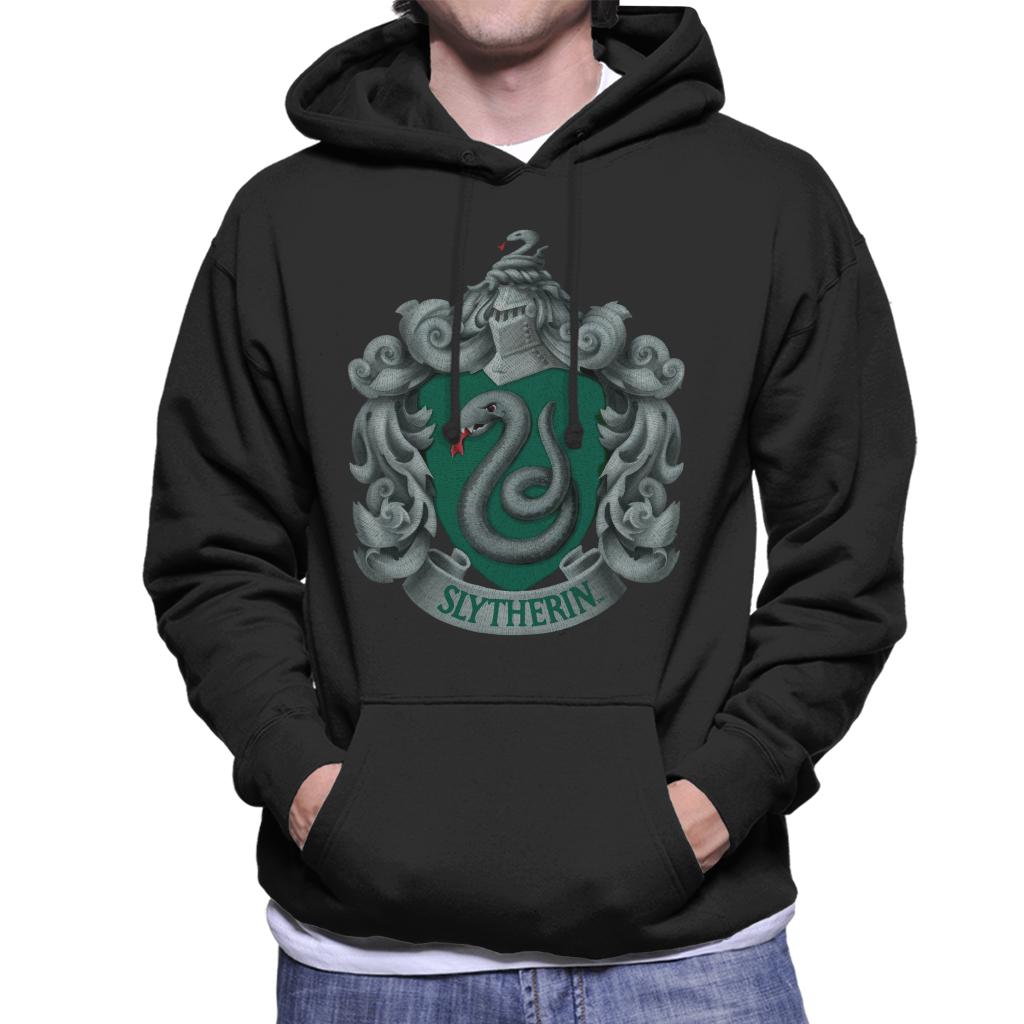 Harry Potter Slytherin Serpent Shield Men's Hooded product image 1