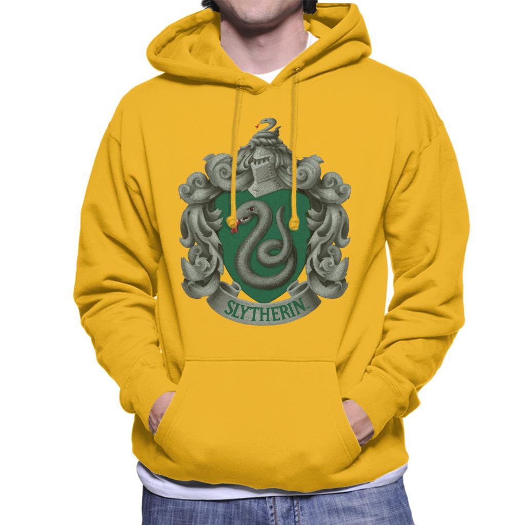 Harry Potter Slytherin Serpent Shield Men's Hooded product image 6