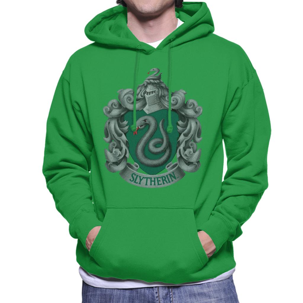 Harry Potter Slytherin Serpent Shield Men's Hooded product image 4