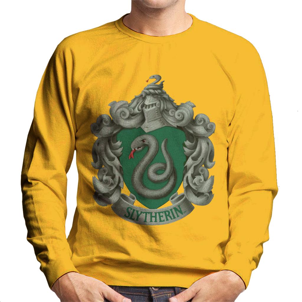 Harry Potter Slytherin Serpent Shield Men's Sweatshirt product image 6