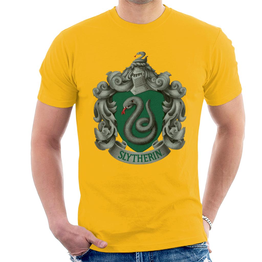 Harry Potter Slytherin Serpent Shield Men's T-Shirt product image 6