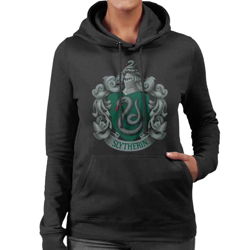 Harry Potter Slytherin Serpent Shield Women's Hooded product image 1
