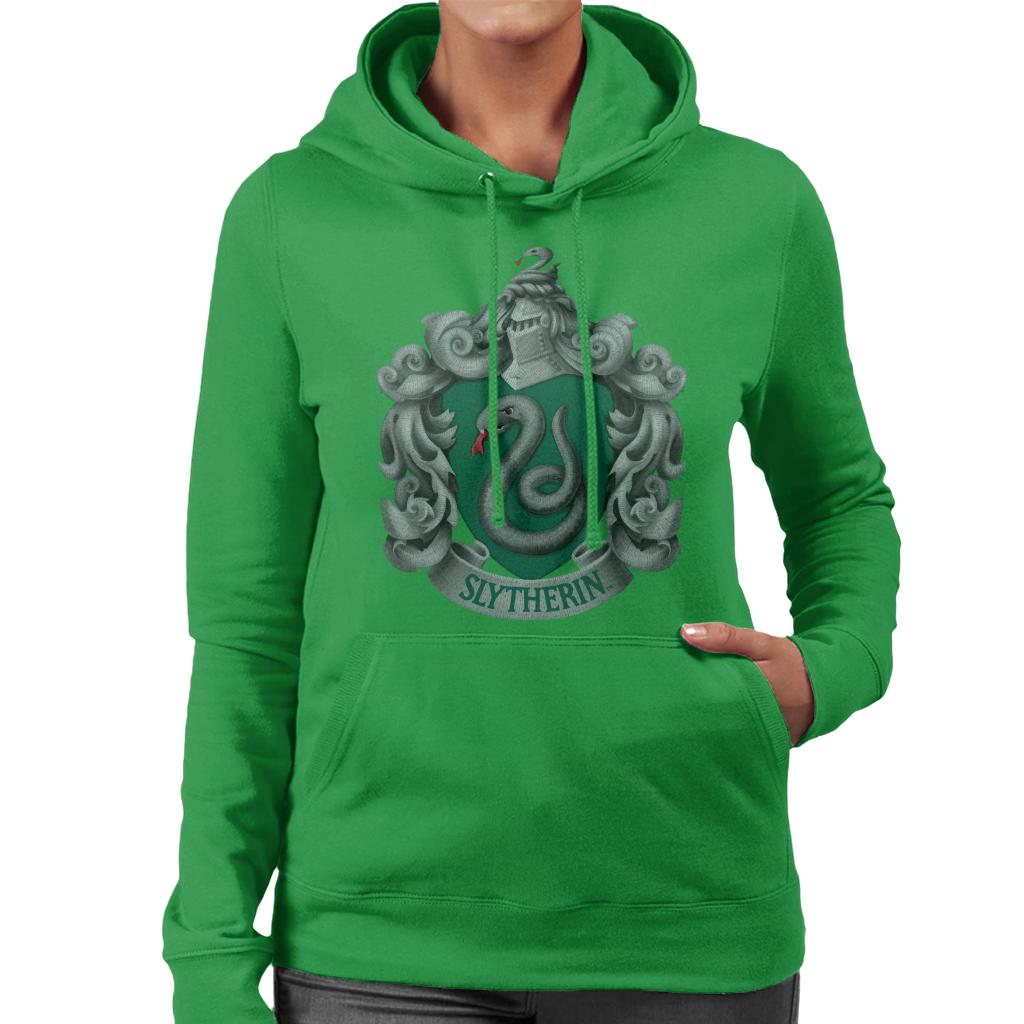 Harry Potter Slytherin Serpent Shield Women's Hooded product image 4