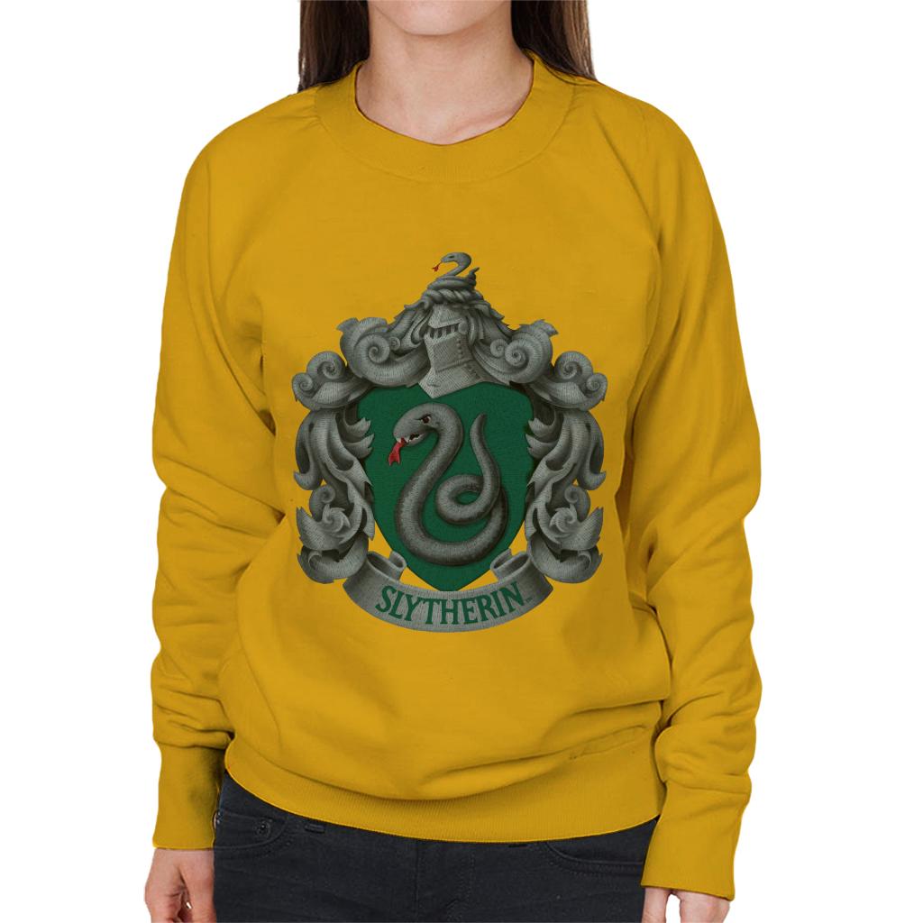 Harry Potter Slytherin Serpent Shield Women's Sweatshirt product image 6
