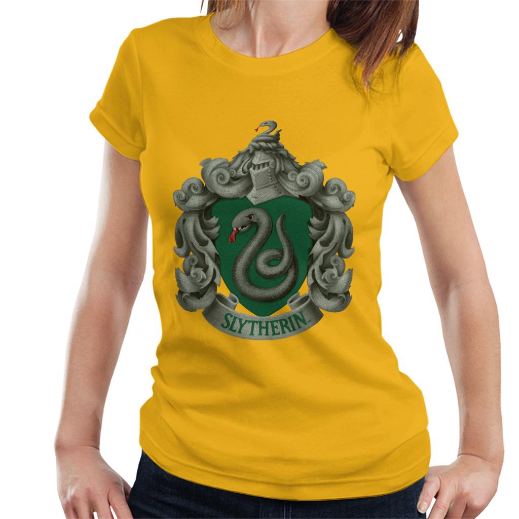 Harry Potter Slytherin Serpent Shield Women's T-Shirt product image 6