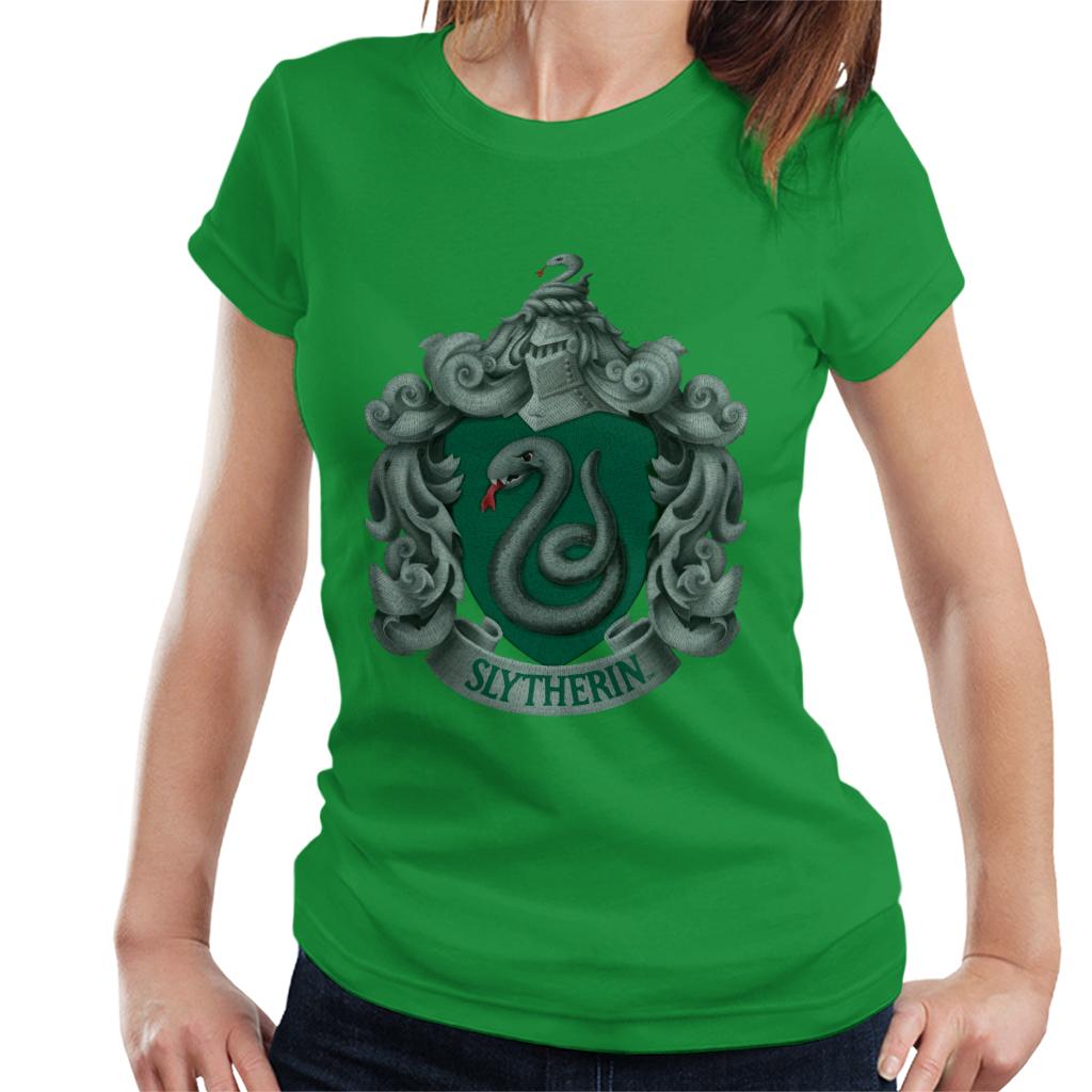 Harry Potter Slytherin Serpent Shield Women's T-Shirt product image 4