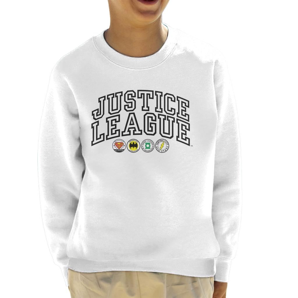 Justice League Emblems Kid's Sweatshirt product image 4
