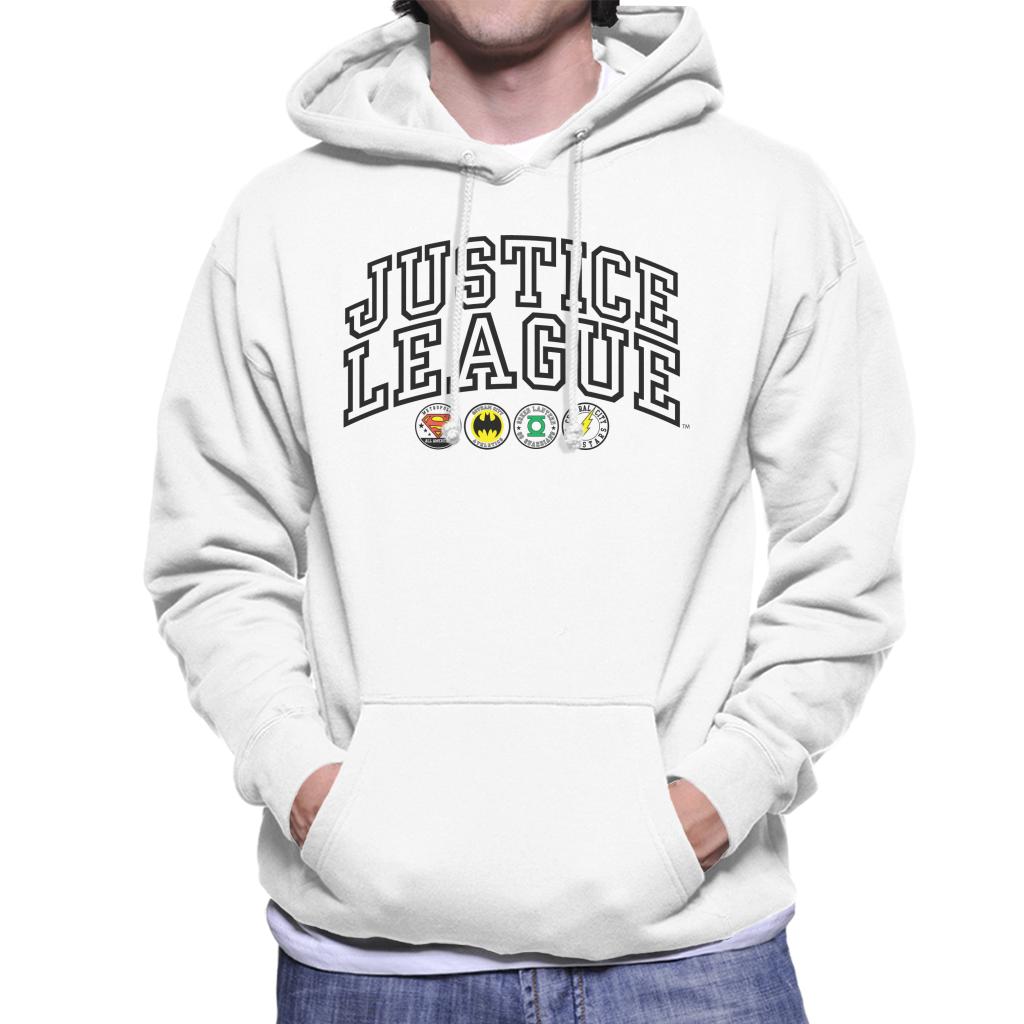 Justice League Emblems Men's Hooded Sweatshirt product image 4
