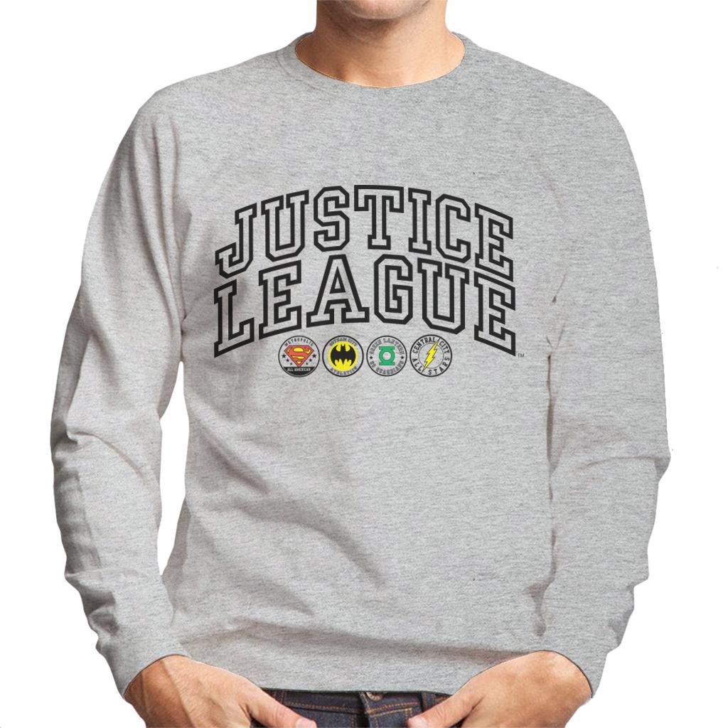 Justice League Emblems Men's Sweatshirt product image 1