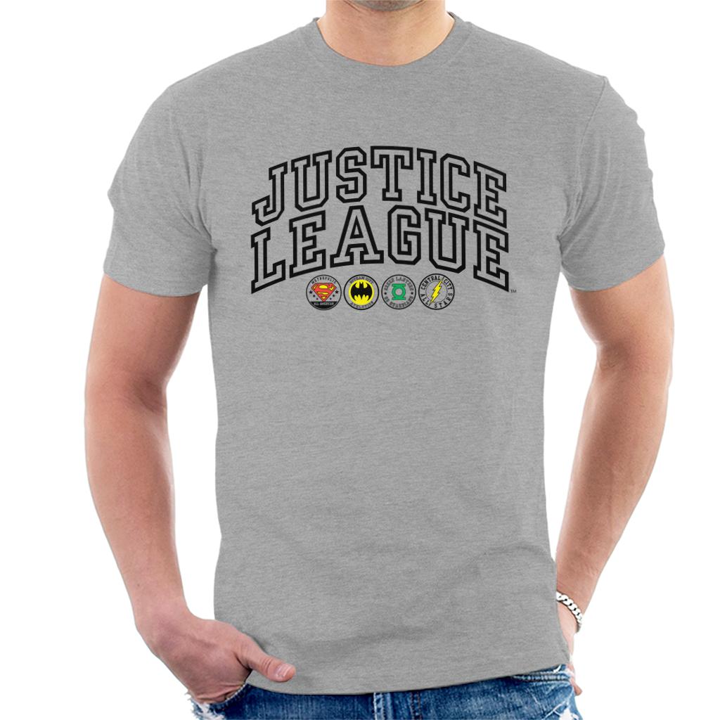 Justice League Emblems Men's T-Shirt product image 1