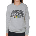 Justice League Emblems Women's Sweatshirt product image 1