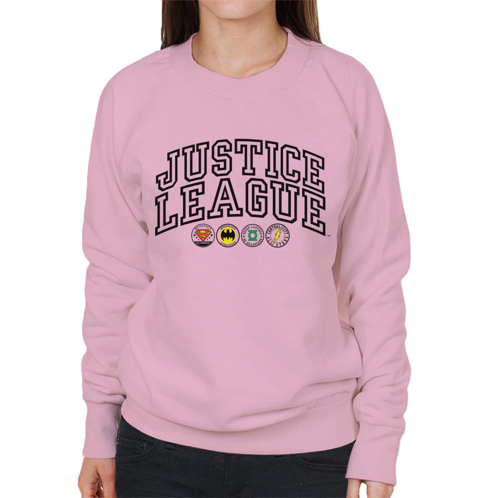 Justice League Emblems Women's Sweatshirt product image 6