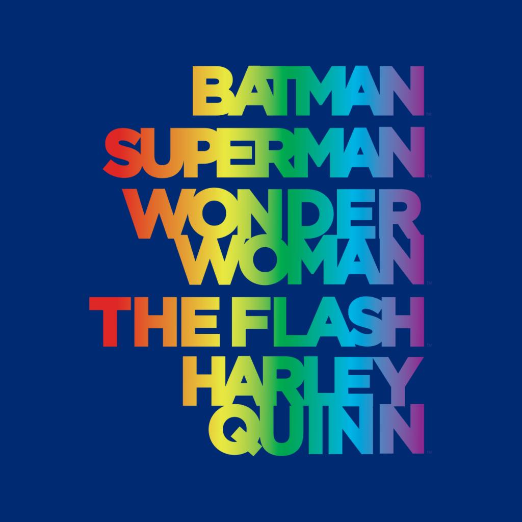 Justice League Characters Rainbow Women's Sweatshirt product image 7