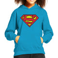 Superman Pixelated Logo Kid's Hooded Sweatshirt product image 1