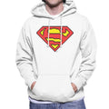 Superman Pixelated Logo Men's Hooded Sweatshirt product image 1