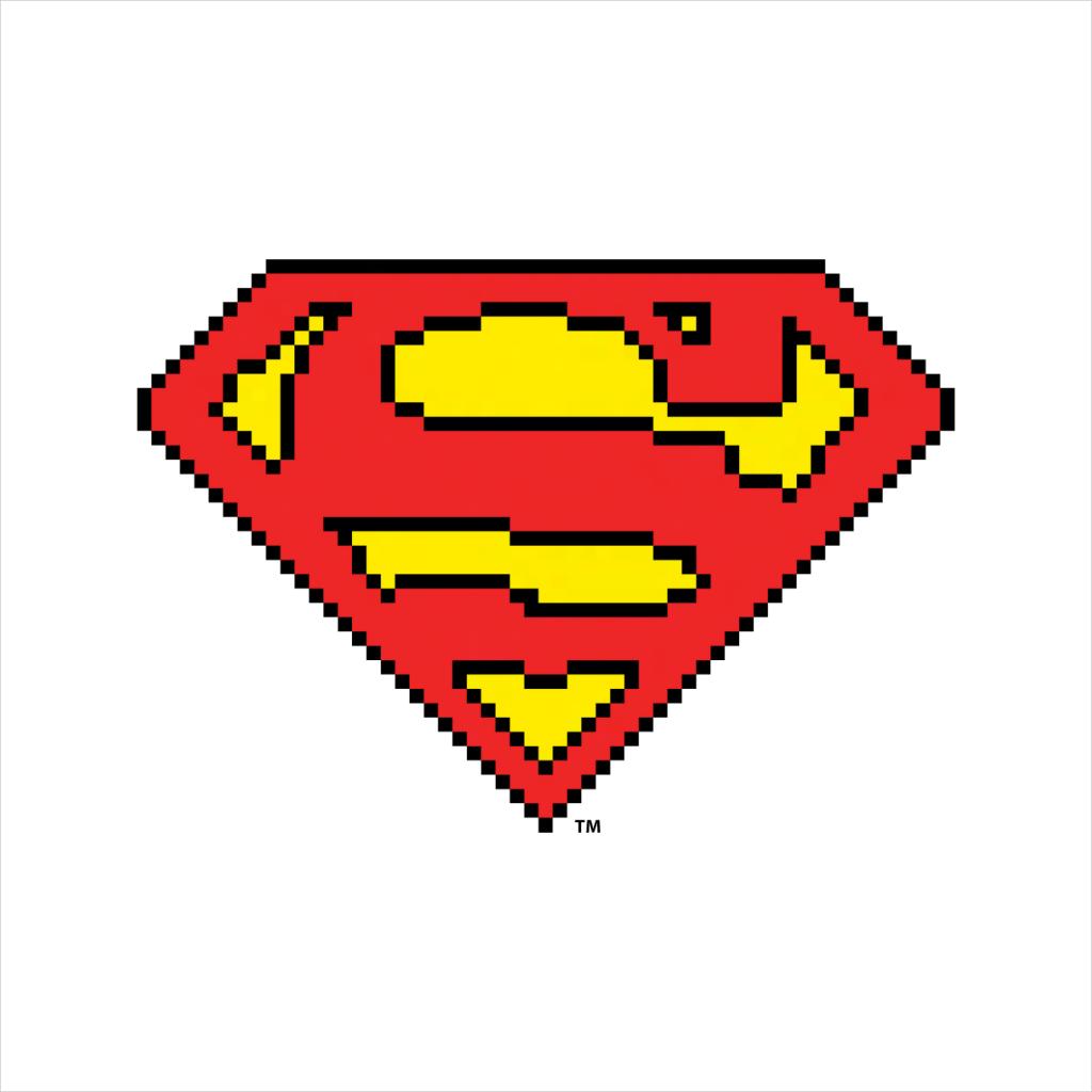 Superman Pixelated Logo Women's T-Shirt product image 2