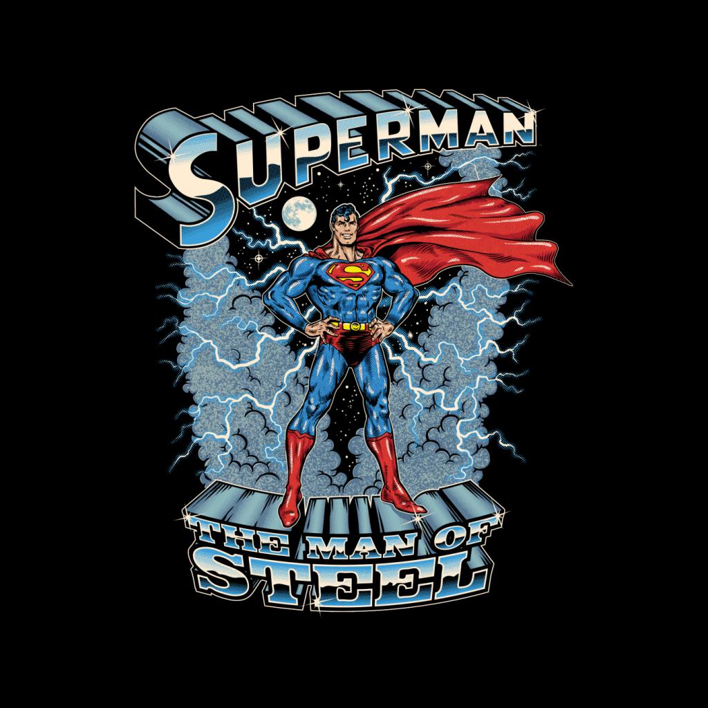 Superman The Man Of Steel Men's Sweatshirt product image 2