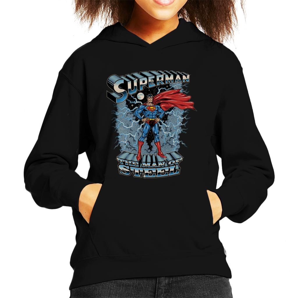 Superman The Man Of Steel Kid's Hooded Sweatshirt product image 1