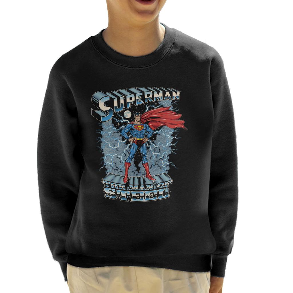 Superman The Man Of Steel Kid's Sweatshirt product image 1