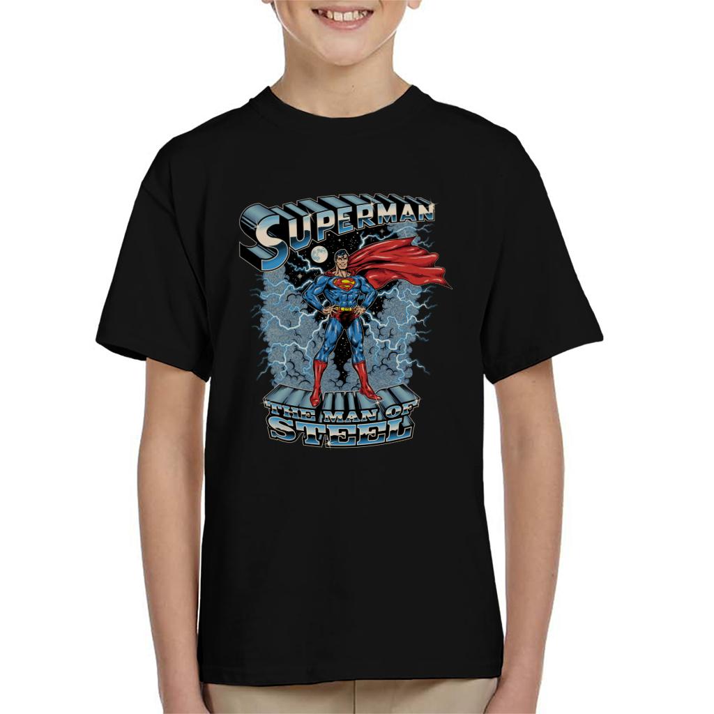 Superman The Man Of Steel Kid's T-Shirt product image 1