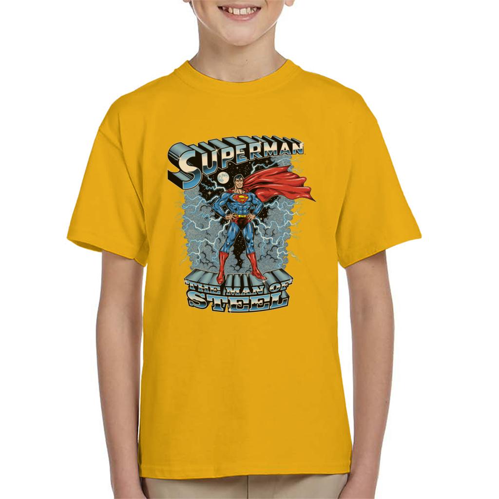 Superman The Man Of Steel Kid's T-Shirt product image 6
