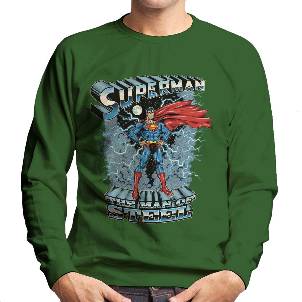 Superman The Man Of Steel Men's Sweatshirt product image 4