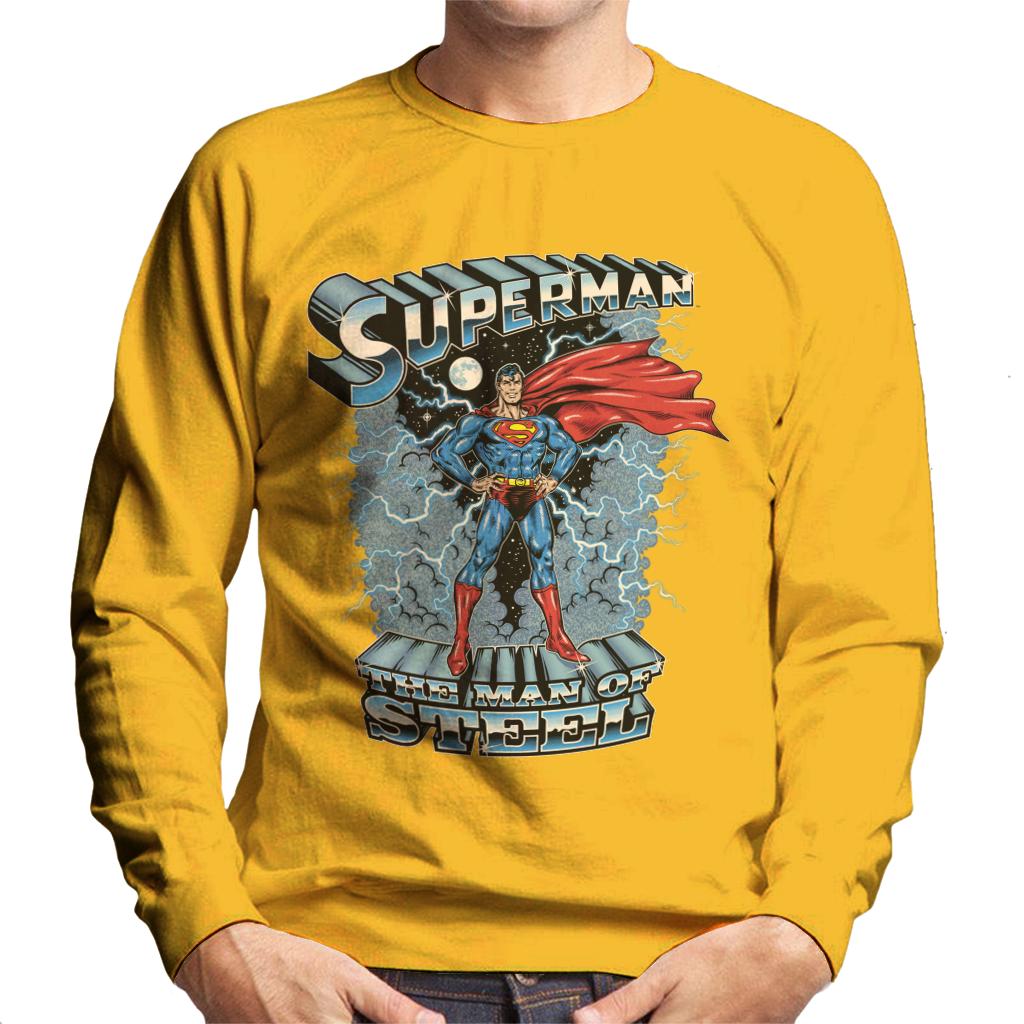 Superman The Man Of Steel Men's Sweatshirt product image 6