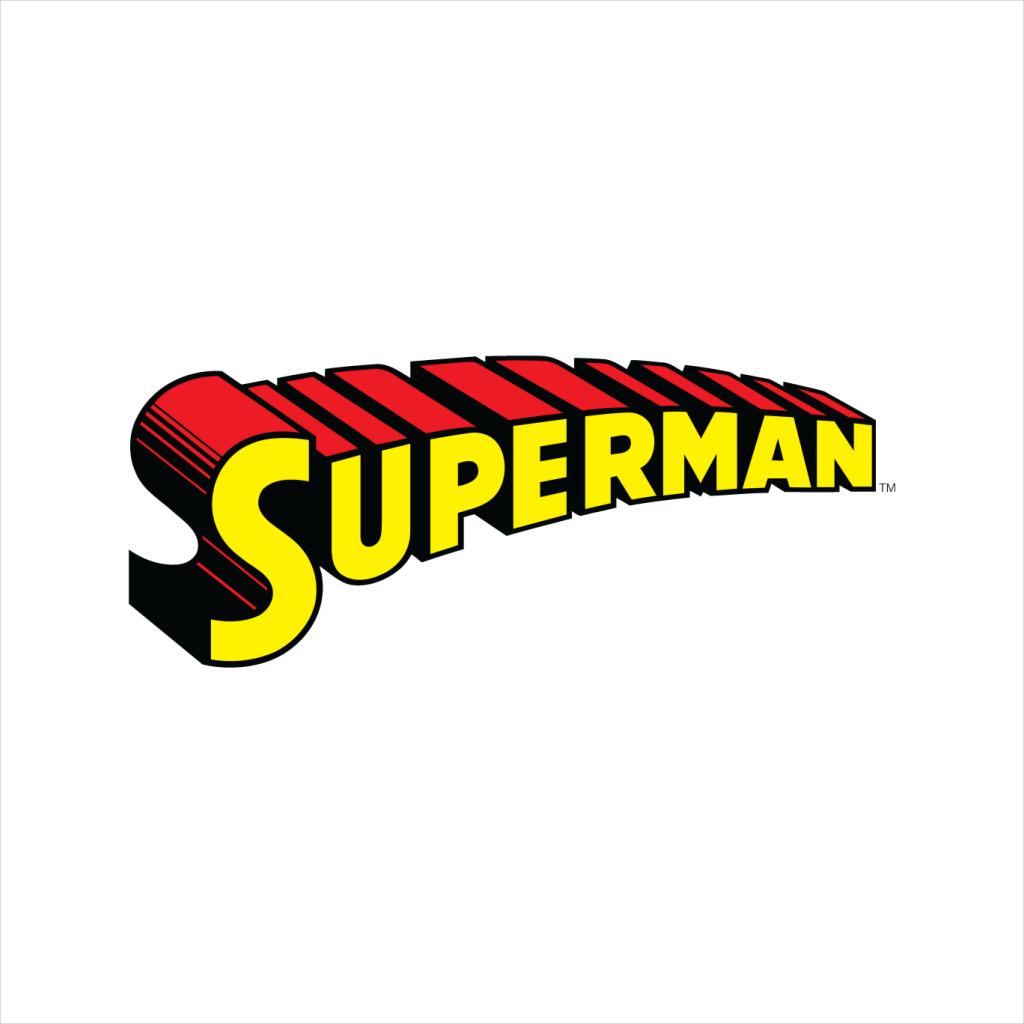 Superman 3 Dimensional Yellow Logo Men's Sweatshirt product image 2