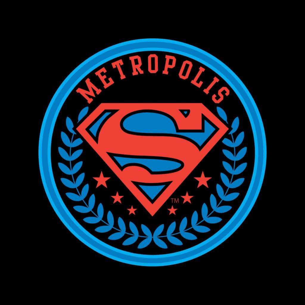 Superman Comic Metropolis Logo Women's T-Shirt product image 2
