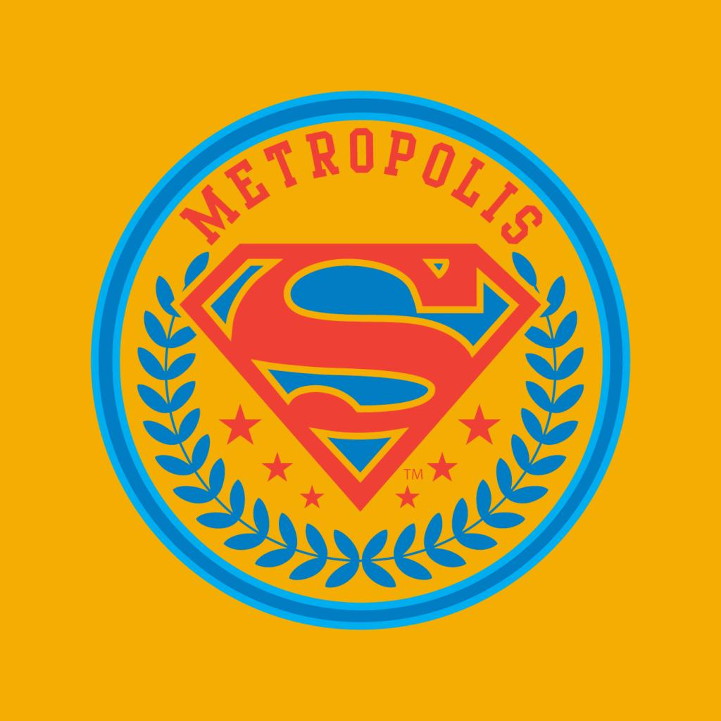 Superman Comic Metropolis Logo Women's Hooded Sweatshirt product image 7
