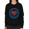 Superman Comic Metropolis Logo Women's Sweatshirt product image 1