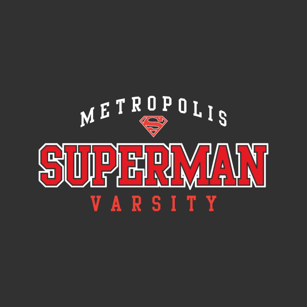 Superman Metropolis Varsity Logo Kid's Hooded Sweatshirt product image 2