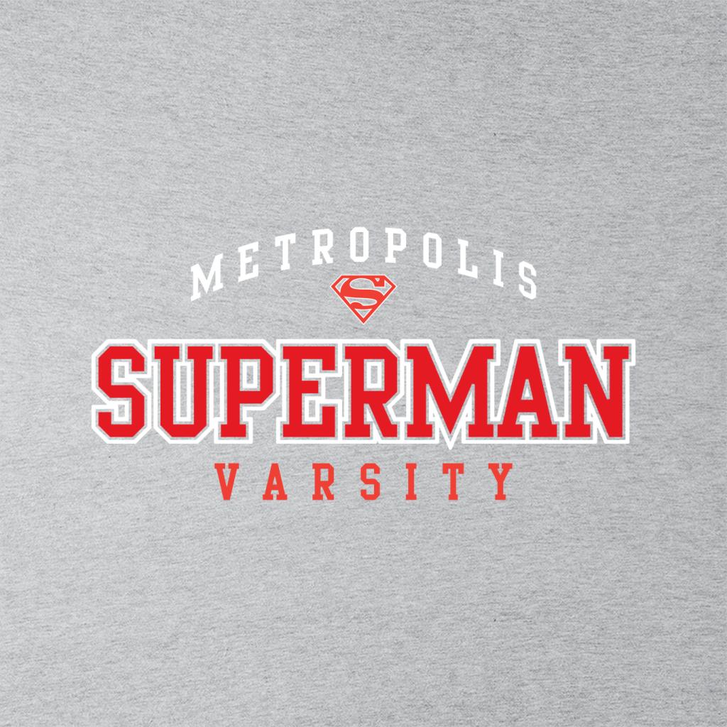 Superman Metropolis Varsity Logo Men's Sweatshirt product image 5