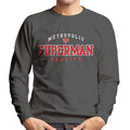 Superman Metropolis Varsity Logo Men's Sweatshirt product image 1