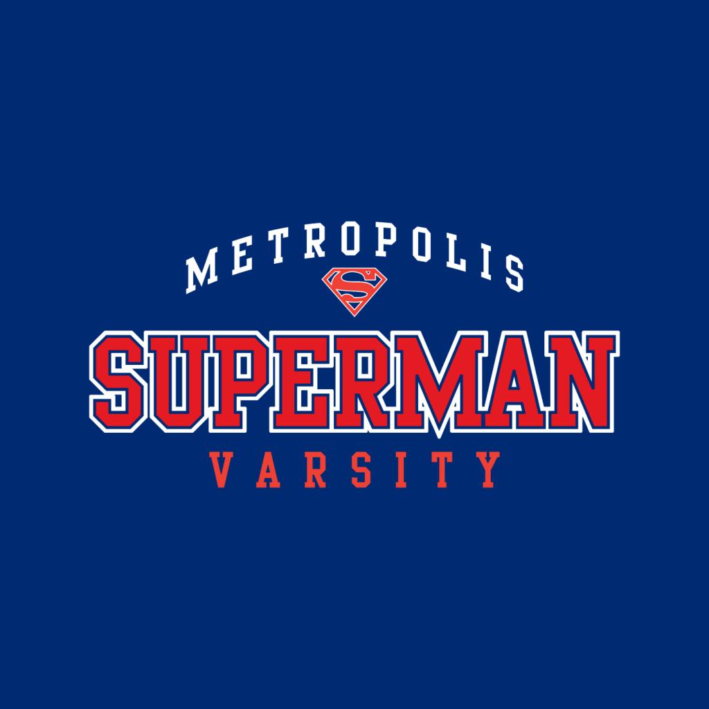 Superman Metropolis Varsity Logo Kid's T-Shirt product image 7