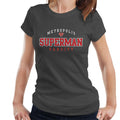 Superman Metropolis Varsity Logo Women's T-Shirt product image 1