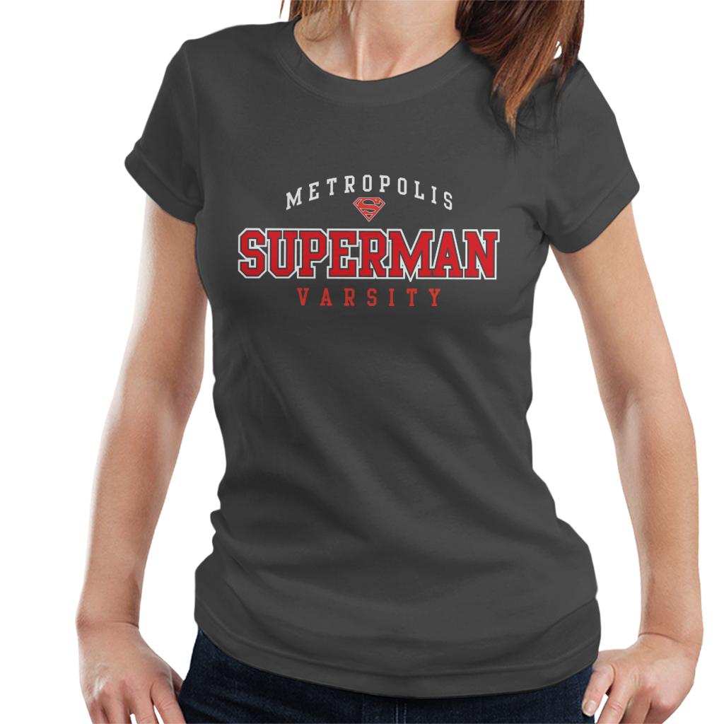 Superman Metropolis Varsity Logo Women's T-Shirt product image 1