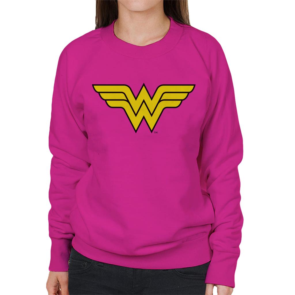 Wonder Woman Classic Logo Women's Sweatshirt product image 6