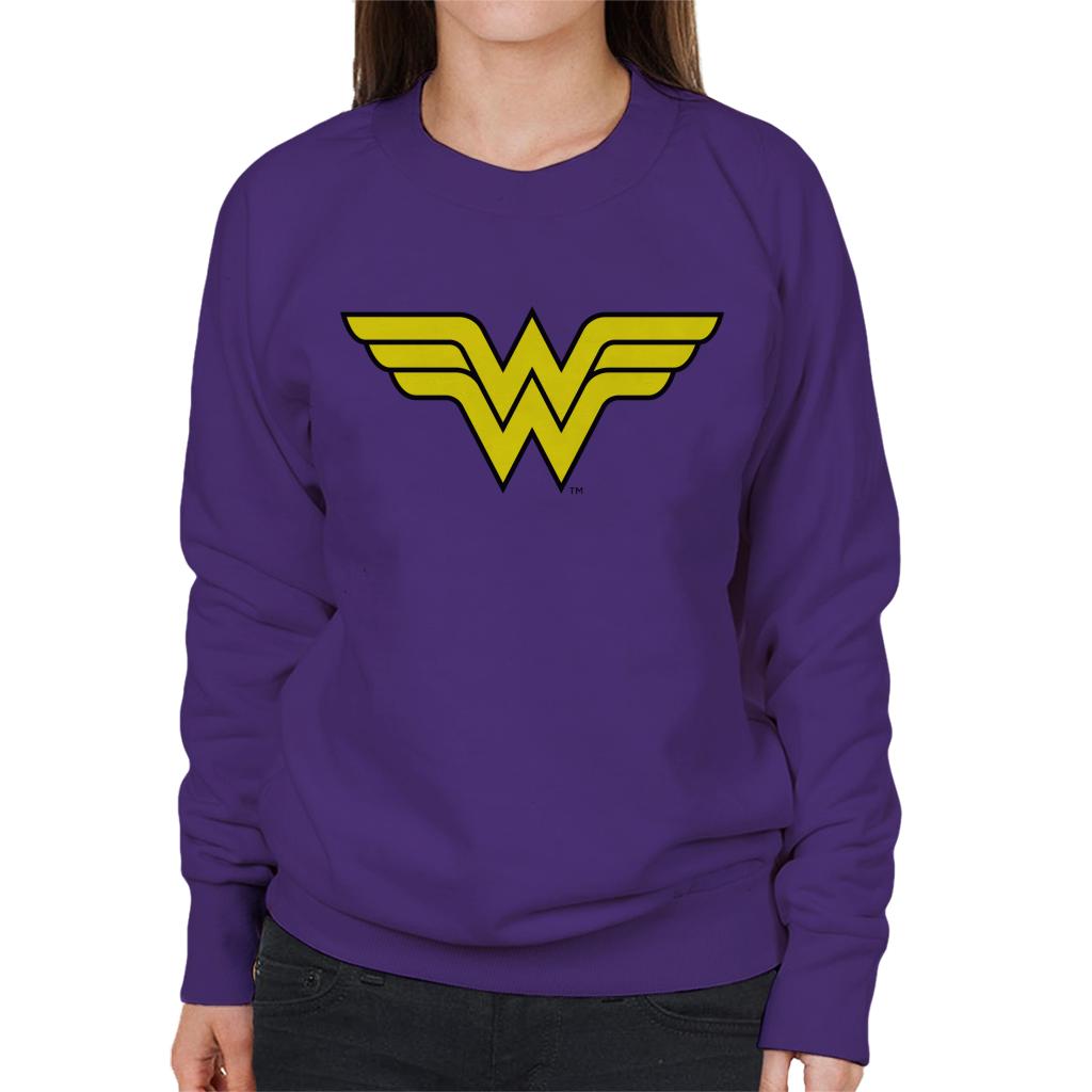 Wonder Woman Classic Logo Women's Sweatshirt product image 4