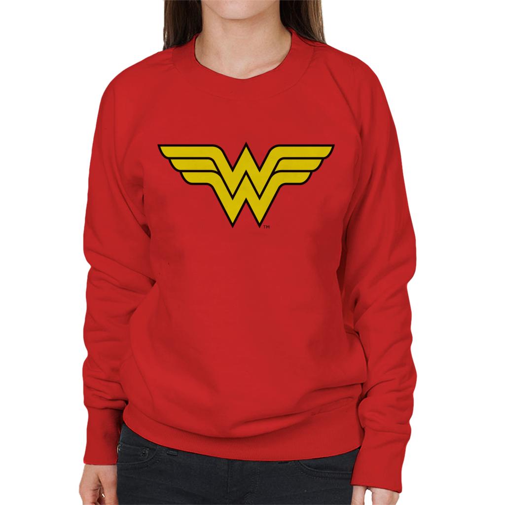 Wonder Woman Classic Logo Women's Sweatshirt product image 1