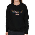 Wonder Woman Logo Montage Women's Sweatshirt product image 1