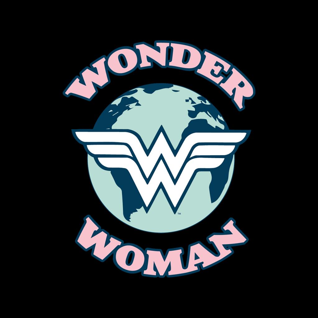 Wonder Woman Globe Logo Women's Hooded Sweatshirt product image 2
