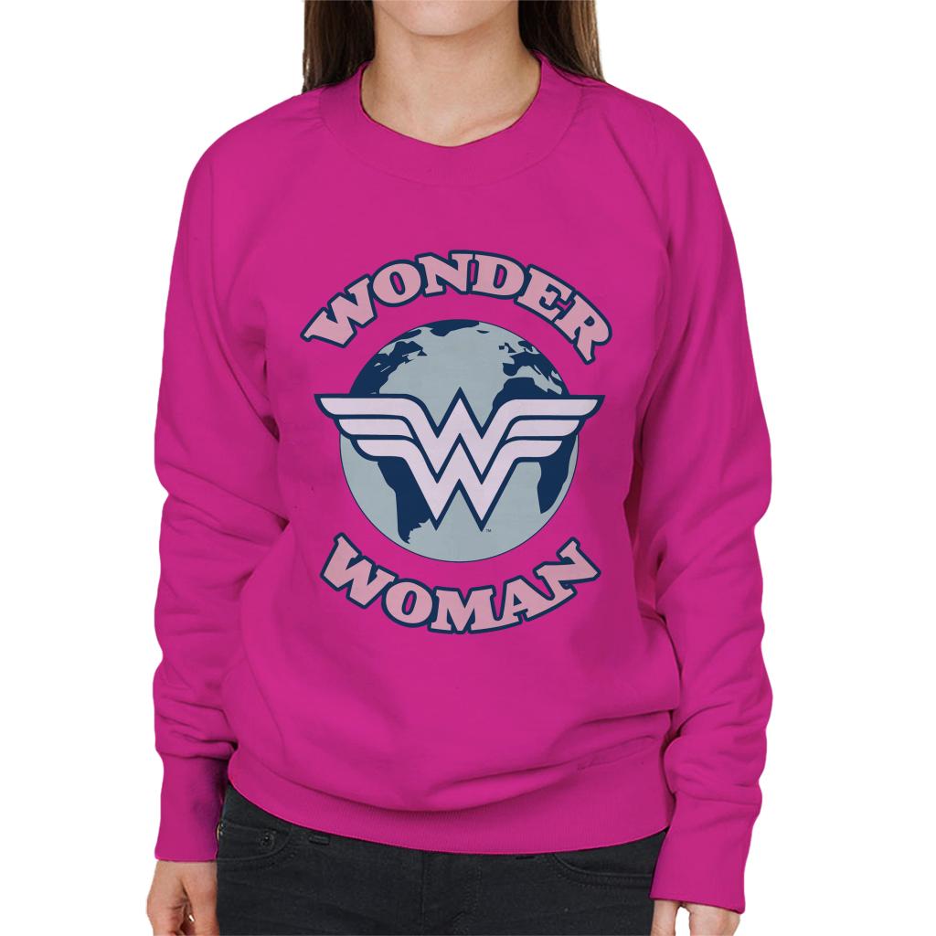 Wonder Woman Globe Logo Women's Sweatshirt product image 6