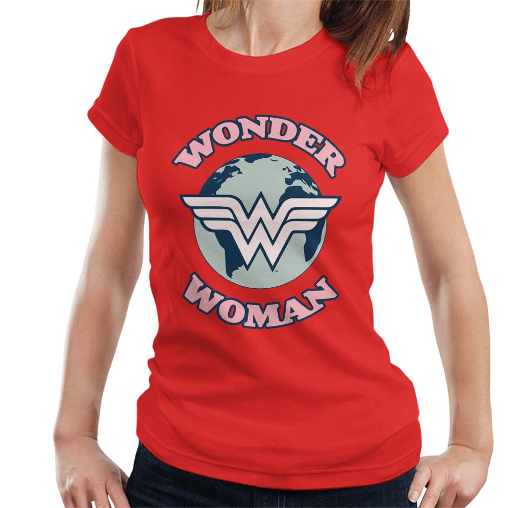 Wonder Woman Globe Logo Women's T-Shirt product image 4