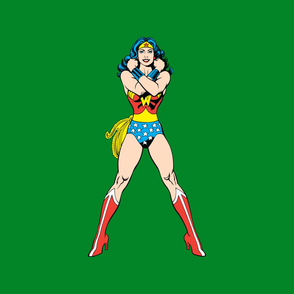 Wonder Woman Comics Arms Crossed Men's T-Shirt product image 5