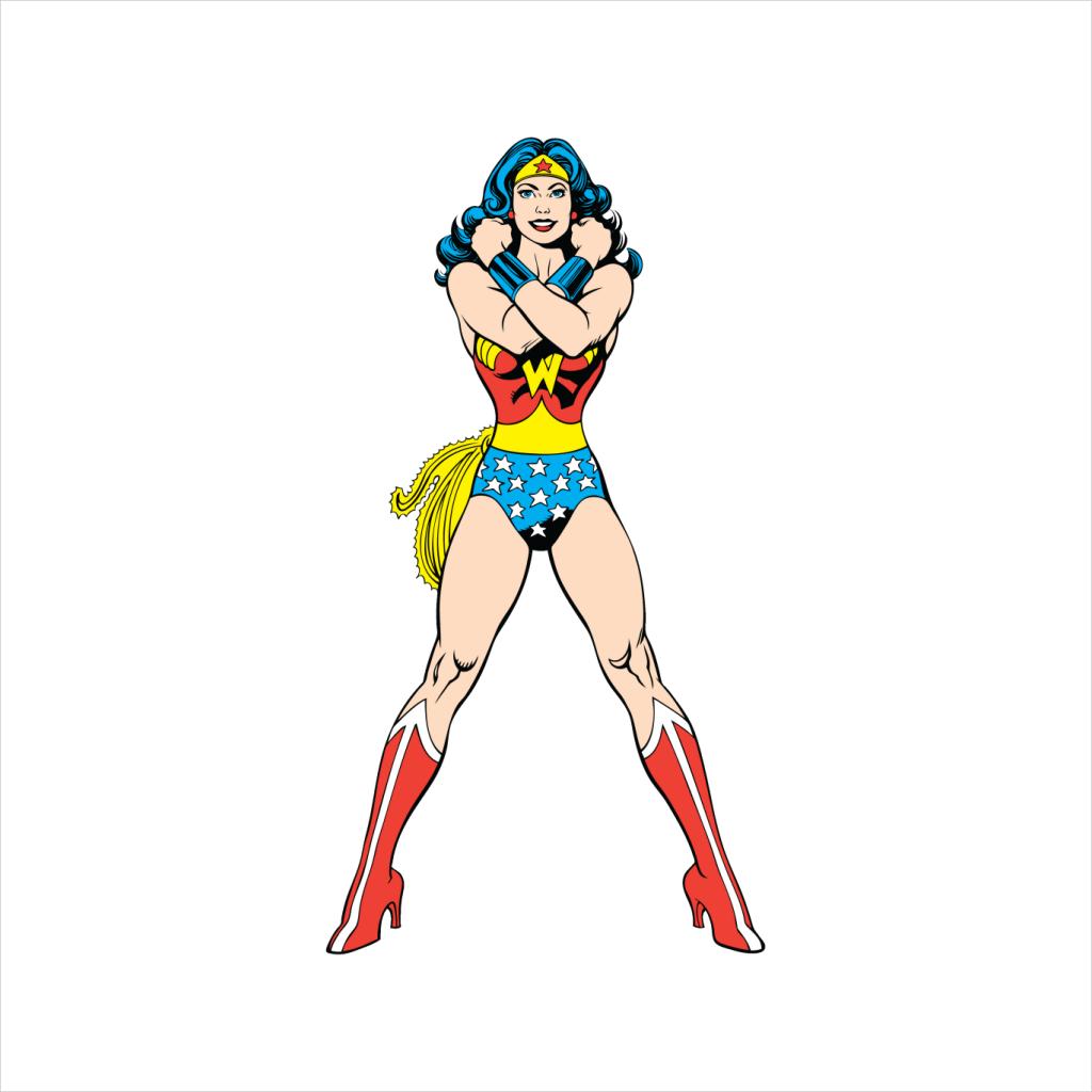 Wonder Woman Comics Arms Crossed Men's Sweatshirt product image 2